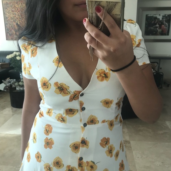 *LAST ONE* In Bloom Floral Mini Dress - Picture 5 of 8